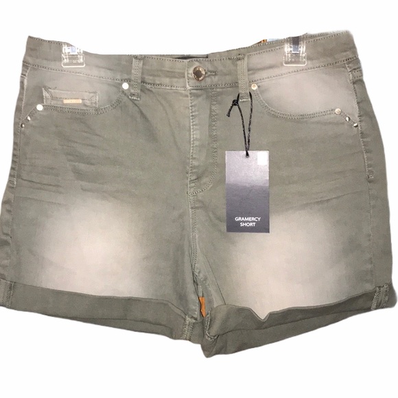 Nine West Pants - Nine West Gramercy Army Green denim shorts